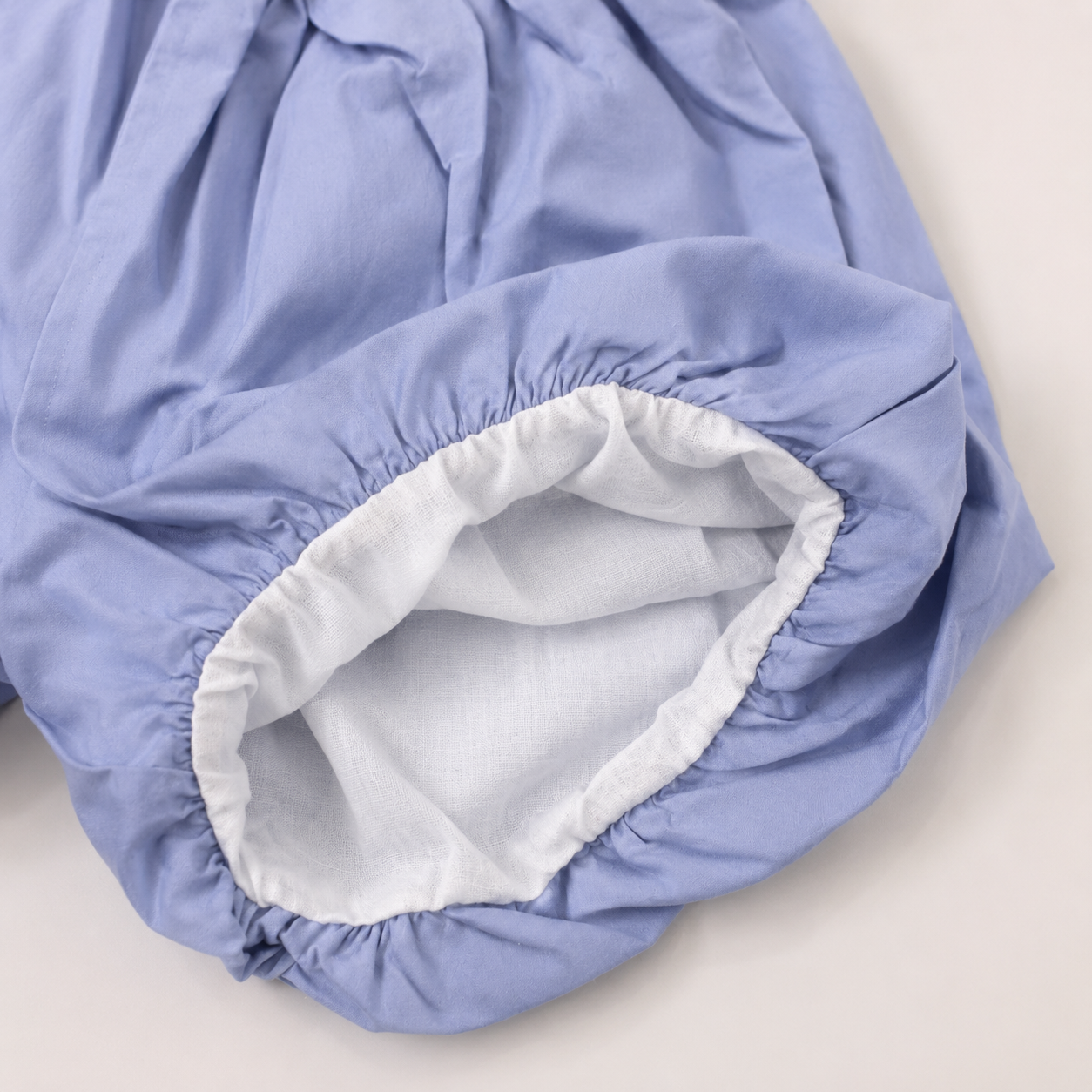 Cute White T-Shirt with Bow Detail and Blue Skirt Combo Suit