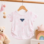 Imported Fashionwear Premium Pearl White Faded Outfit Set with Crystal Blue Emblem Detail Suit