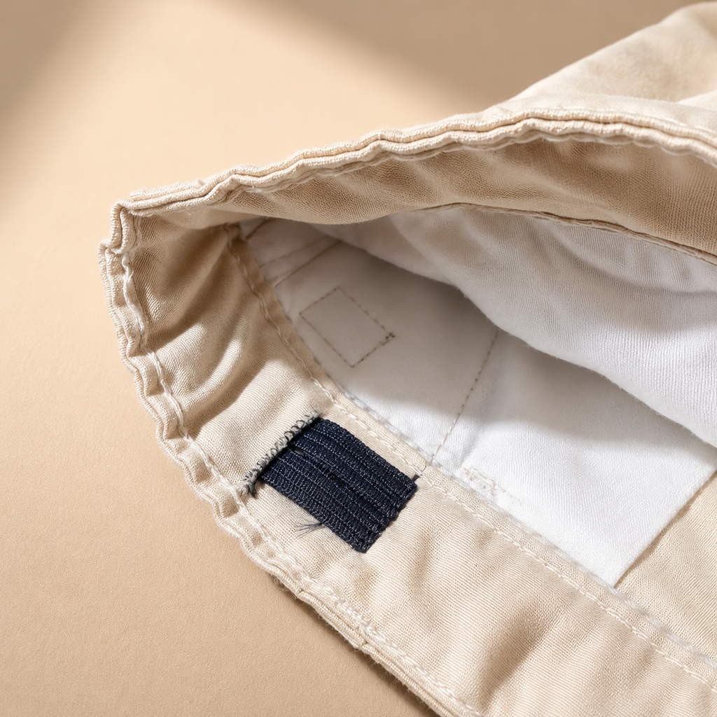 Premium Off-White Cotton Twill Chino Shorts for Boys