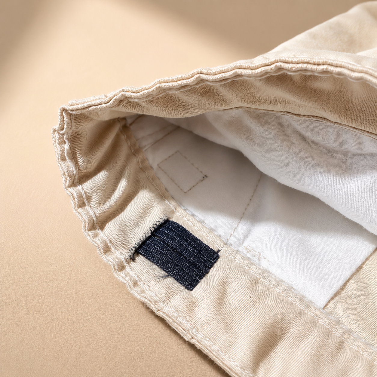 Premium Off-White Cotton Twill Chino Shorts for Boys
