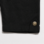 Premium Boys Shorts Classic Black Elastic Waist Cotton with Drawstring