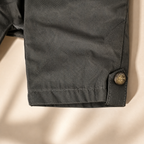 Premium Boys Shorts Charcoal Grey Elastic Waist Casual with Drawstring