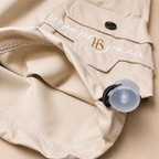 Imported Premium Boys Shorts Beige Cargo with Utility Pocket Design & Adjustable Hem