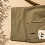 Imported Premium Boys Khaki Cargo Shorts with Utility Pocket Design & Adjustable Waist